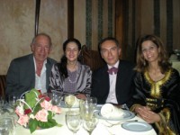 EADV2 l Dr. Leone a cena con il Prof. Gauthier e una delegazione del Marocco