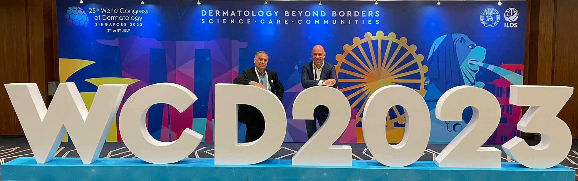 World Congress of Dermatology di Singapore WCD2023